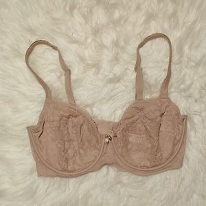 Victoria's Secret | Intimates \u0026 Sleepwear | Victorias Secret Floral Shiny  Blue Demi Angels Raw Cut Floral Bra 34d Rare Nwt | Poshmark